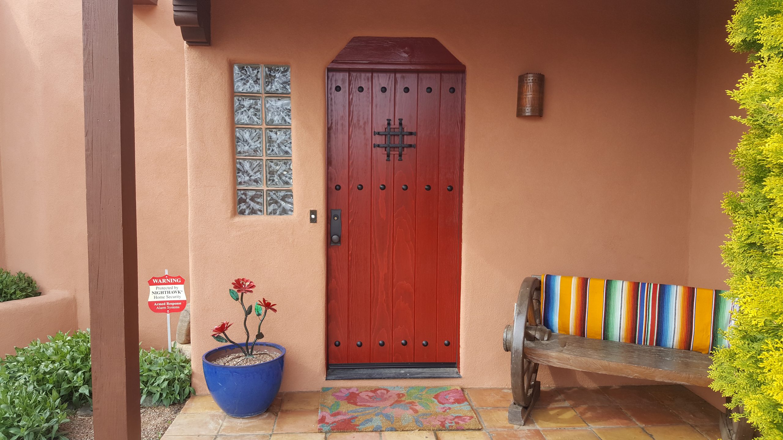 Front door of Eldordo Home